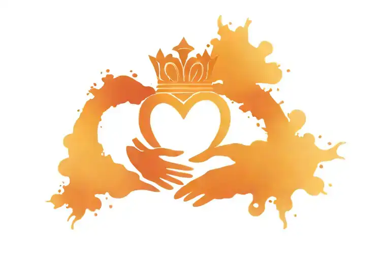 round claddagh sleeve tatto tattoo design idea