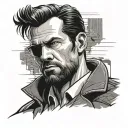 Max Payne tattoo design idea