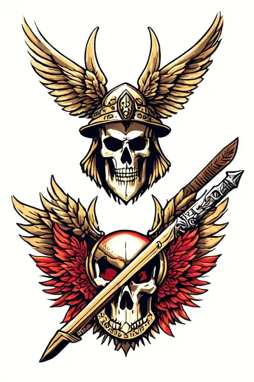 Ares tattoo design idea