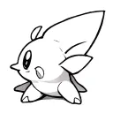 pokemon Mudkip simple tattoo design idea