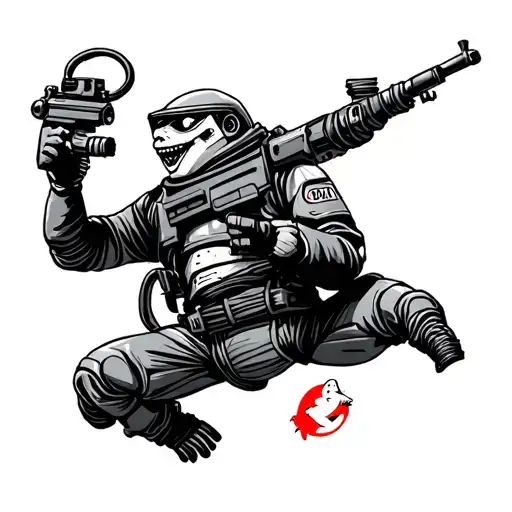 Ghostbusters tattoo design idea