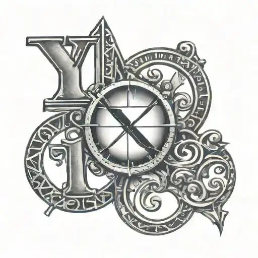 1972 Roman Numerals tattoo design idea