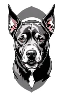 Devil Dog tattoo design idea