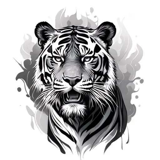 Tiger full bac odyssey tattoo tattoo design idea