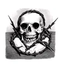 Barbed Wire Collar Bone tattoo design idea