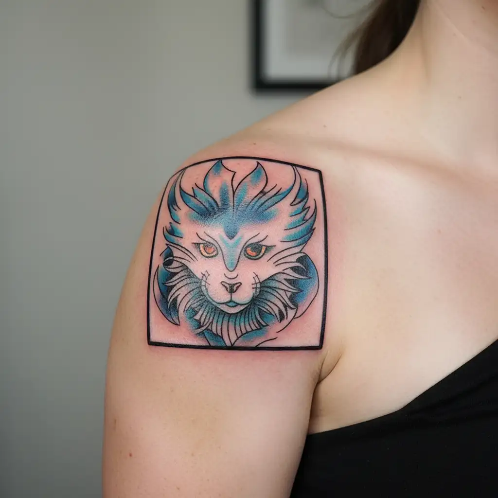 kurama tattoo design idea