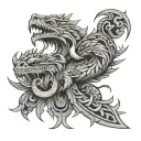 Kukulkan tattoo design idea