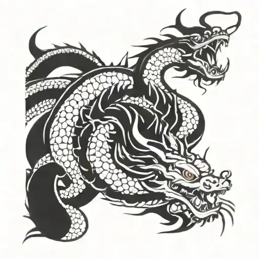 Shenron from Dragon tattoo design idea