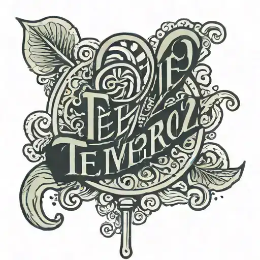 A lollipop with a legend that says "Te quiero 2/7" tattoo design idea