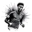 Neymar tattoo design idea