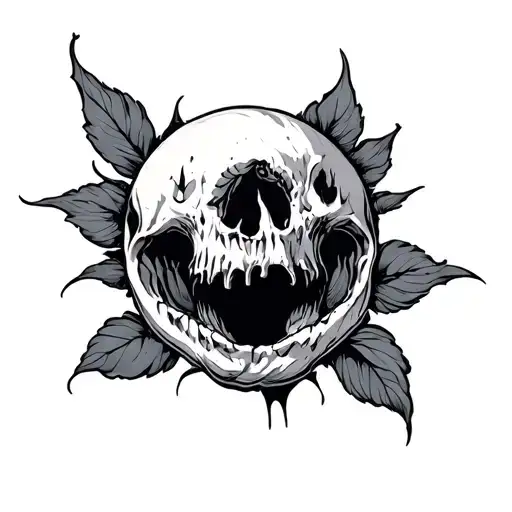 Butthole tattoo design idea