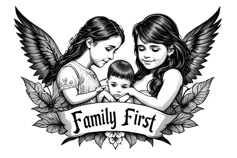 family first tattoo tattoo design idea