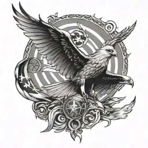 freedom and independence you value in your tattoo design idea