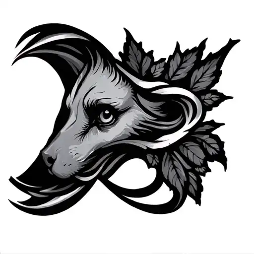 Tryzub tattoo design idea