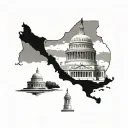 Washington Dc tattoo design idea