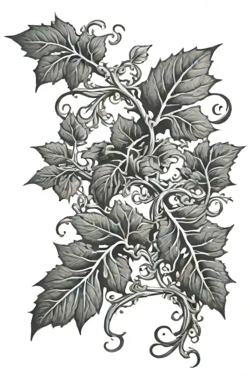 vines wrap another tattoo tattoo design idea