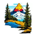 Colorado tattoo design idea