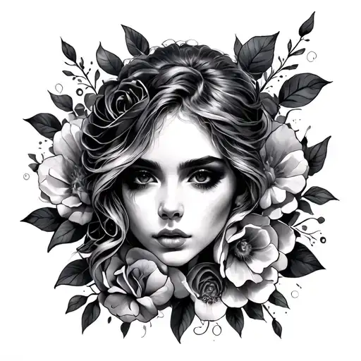 Dark Romance tattoo design idea