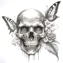 keep quiet tattoo design idea