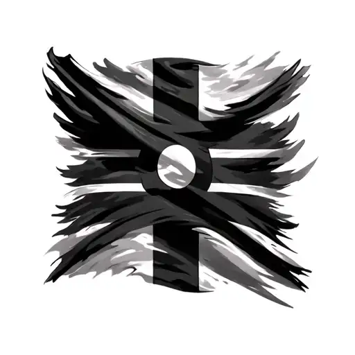 One Piece Flag tattoo design idea