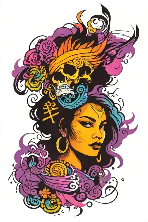 Vikas Rani tattoo design idea