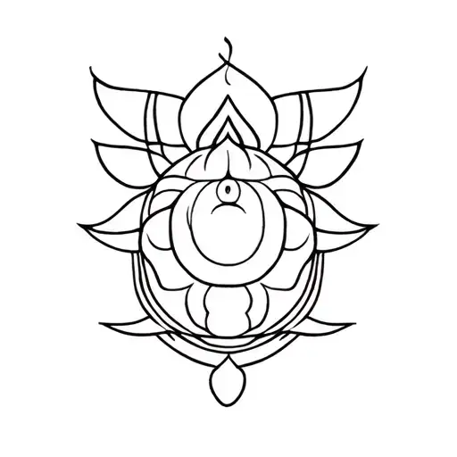 inkor Watt Cambodian Style tattoo design idea