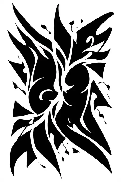 Represent the phrase believing on the process, with mind and spirit tattoo design idea