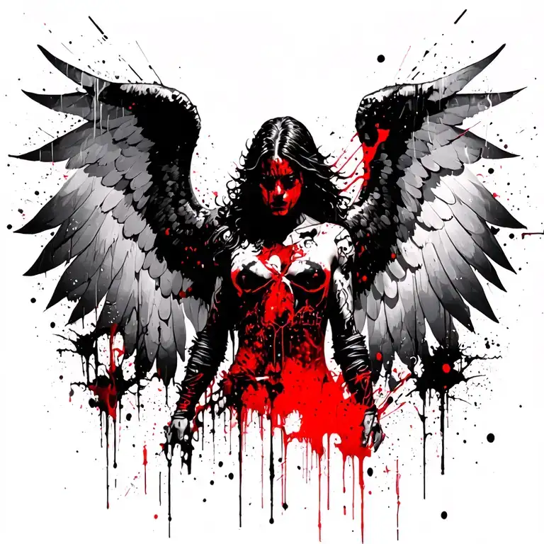 archangel uriel tattoo design idea
