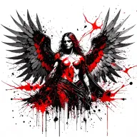 archangel uriel tattoo design idea