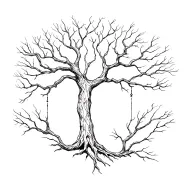 hangman tree tattoo design idea