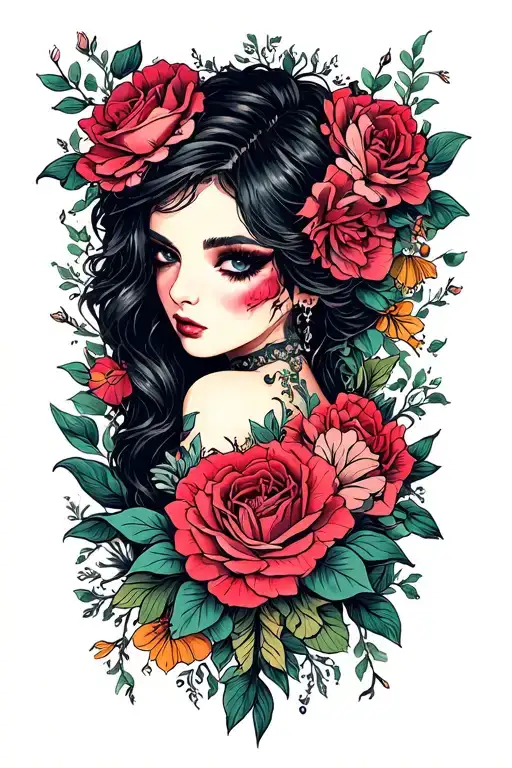 slut 4 u tattoo design idea