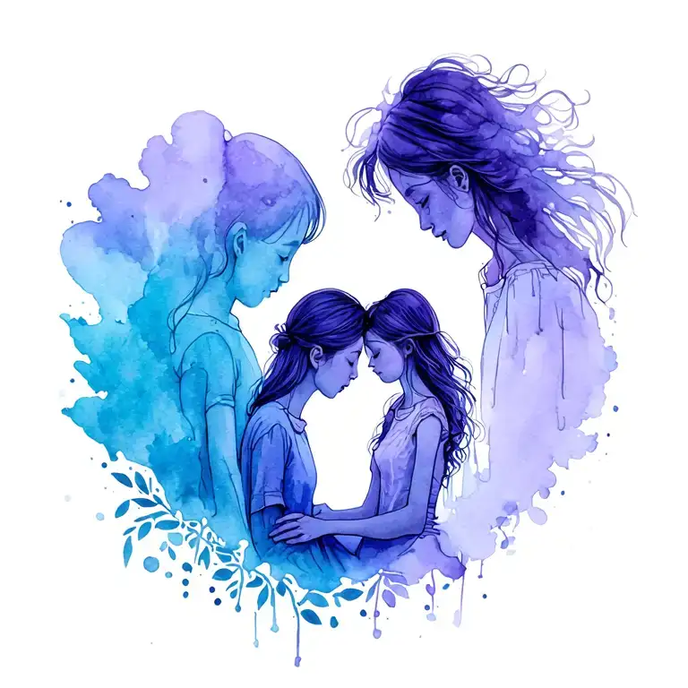 parenting a daughter tattoo tattoo design idea