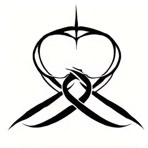 Bdsm classic and elegant tattoo design idea