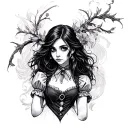 Alice Madness Returns tattoo design idea