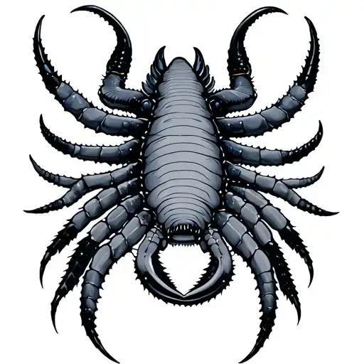 anomalocaris tattoo design idea