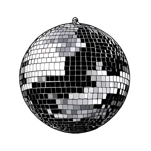 discoball   tattoo design idea