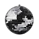 discoball   tattoo design idea