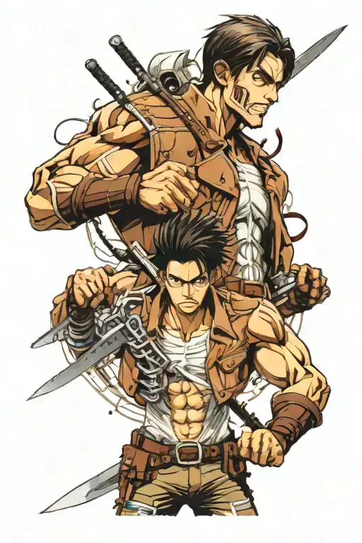 attack on titan tattoo design idea