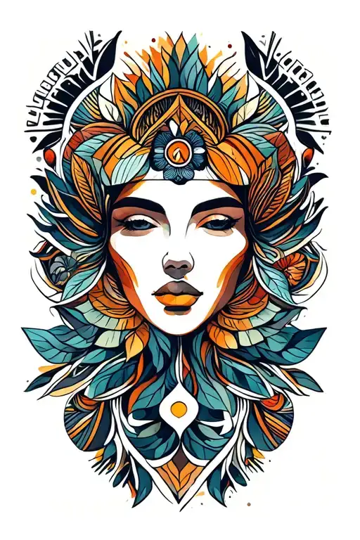 peace love and prosperity embrace compassion flow tattoo design idea