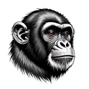 monkey irish tattoo design idea