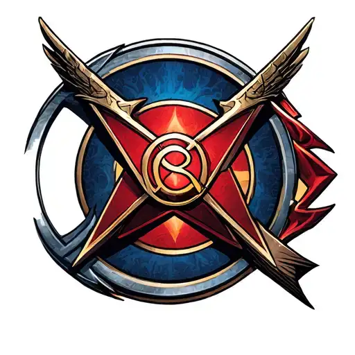 dr strange logo tattoo design idea