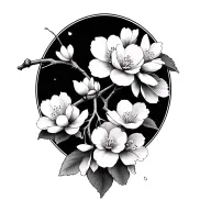 Cherry Blossom tattoo design idea