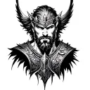 Thor The thundergod tattoo design idea