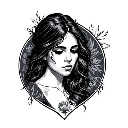 Abuse Survivor tattoo design idea