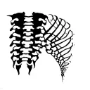Spinal tattoo design idea