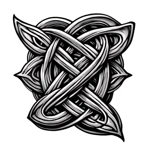 Celtic Motherhood Knot tattoo design idea
