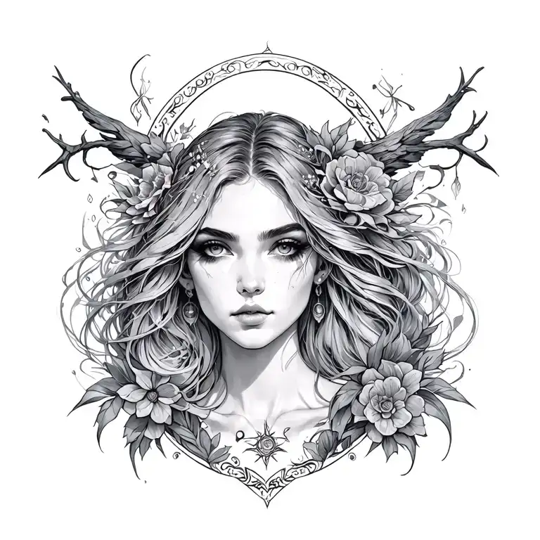 Sarah J Maas tattoo design idea