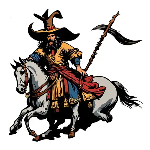 Don Quixote de la Mancha Tattoo tattoo design idea