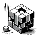 cube minecraft TNT simple tattoo tattoo design idea