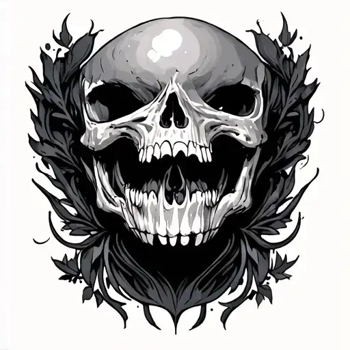 Crotch tattoo design idea